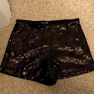Sequin Shorts